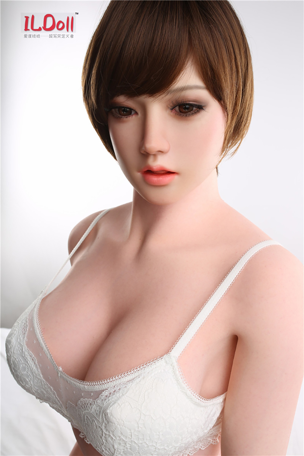 160cm D-Cup TPE Body Silicone Head Sex Doll - Jessira Realistic Silicone Head + TPE Body Sex Doll with True-to-Life Features