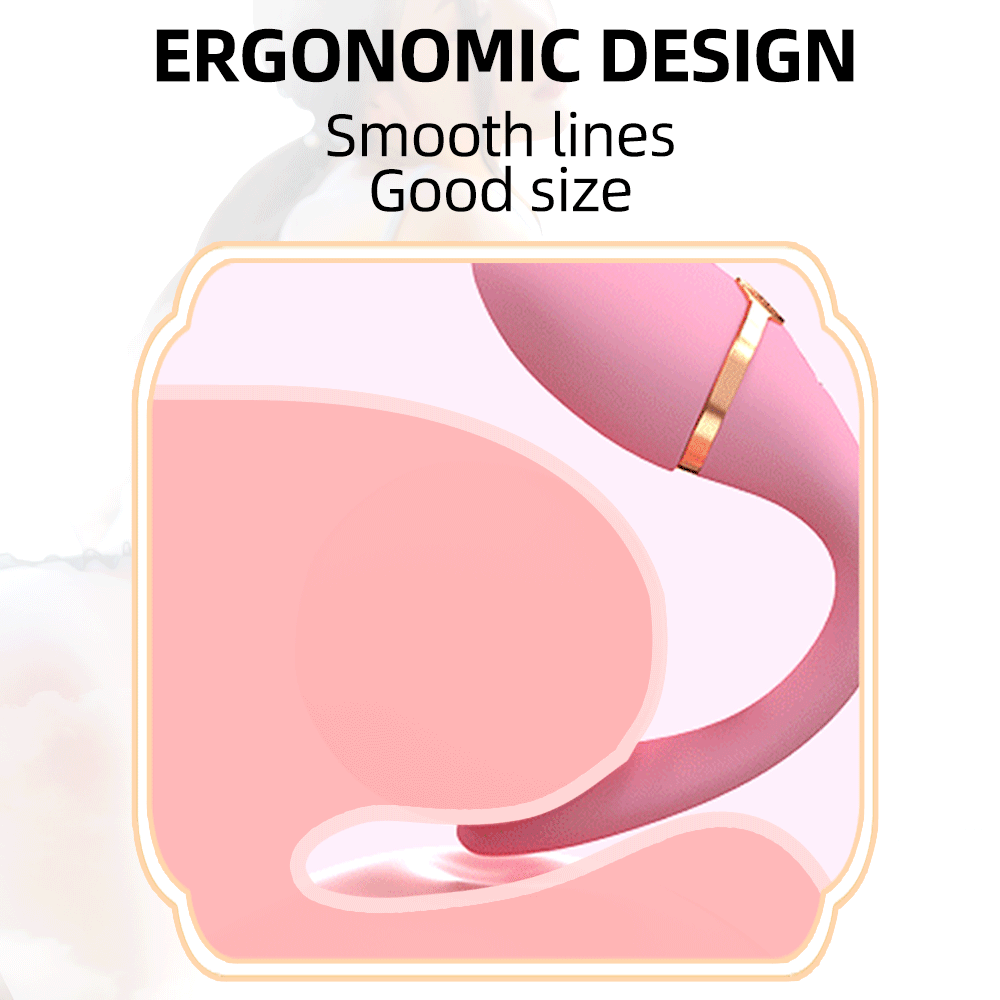 Flower Mandarin Duck Couple Resonant Massager