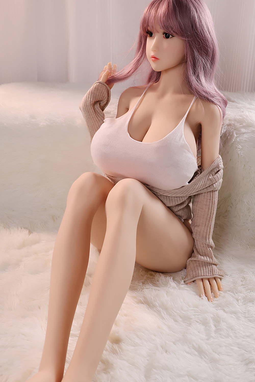 Yumi Big Breast Chubby MILF Sex Doll Big-Boobed Beauty TPE Sex Doll, Sensual & Perfect Figure