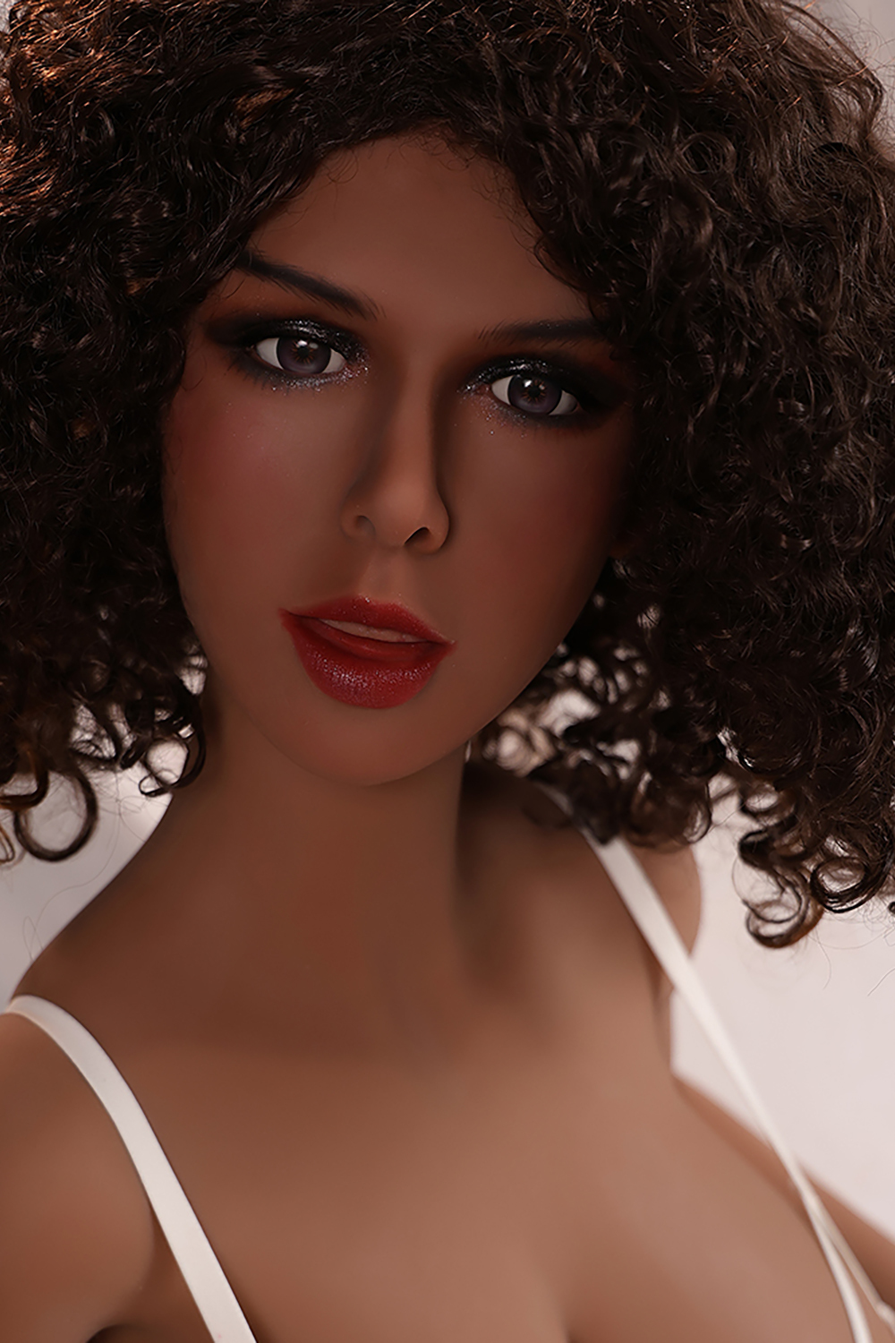 Amanda Black Skin Big Breast Ebony Sex Doll Big-Busted & Perky Butt TPE Sex Doll, Ultimate Sexy Appeal & Smooth Skin