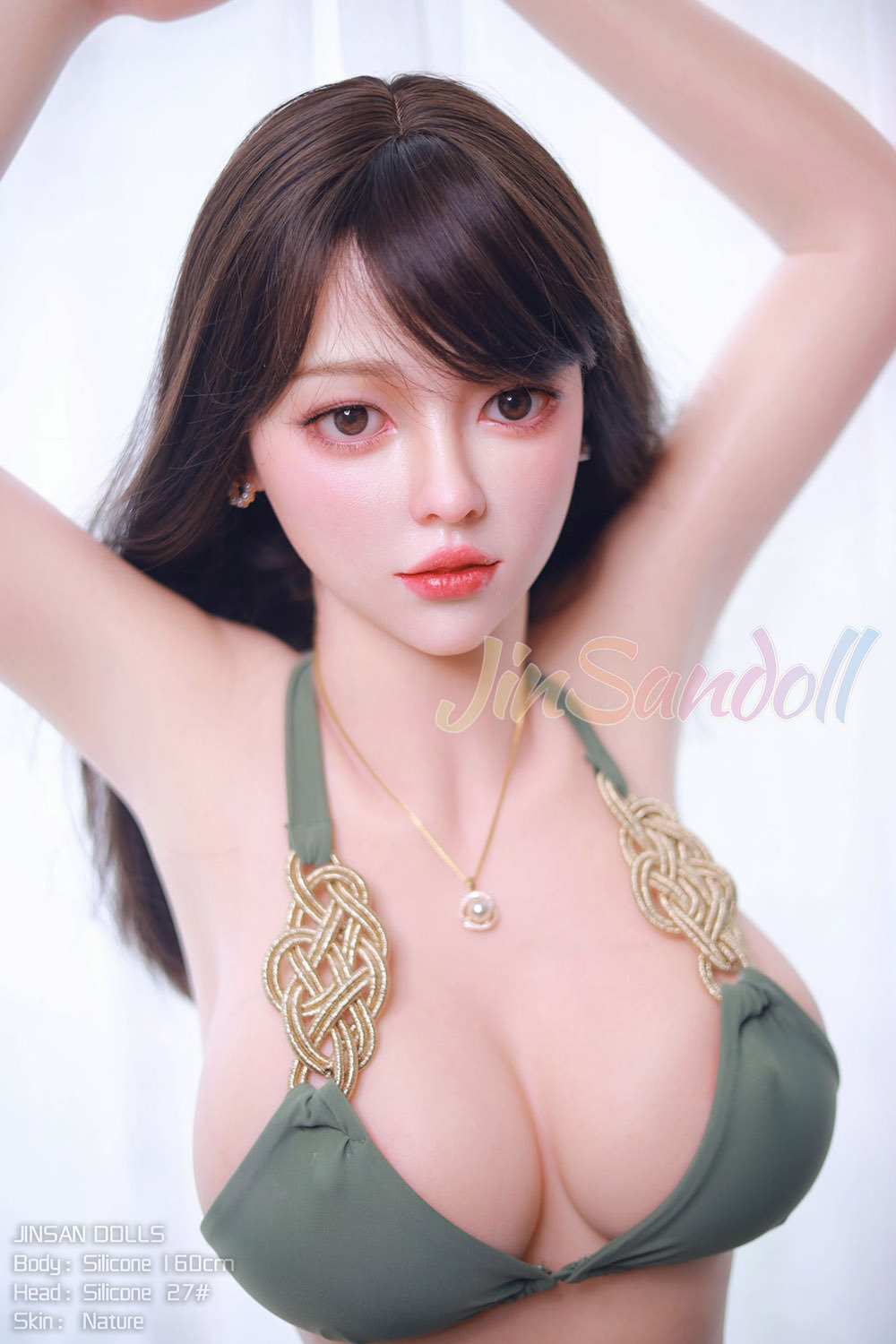 160cm/5.3ft E-Cup Silicone Sex Doll - Odelia