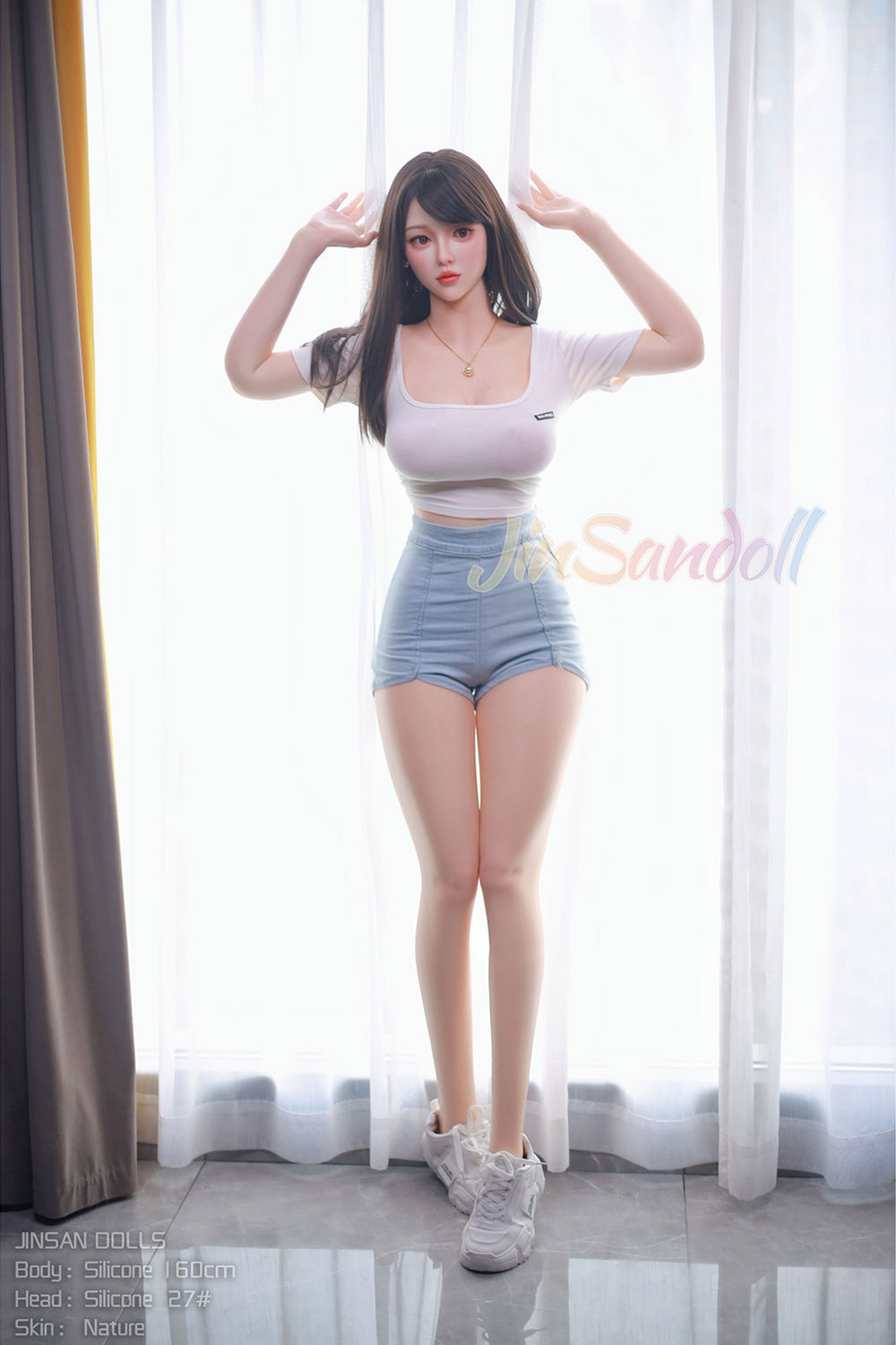 160cm/5.3ft E-Cup Silicone Sex Doll - Odelia