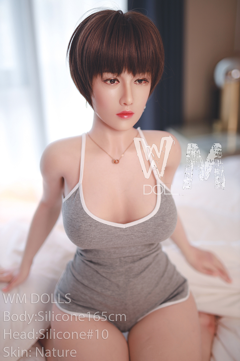165cm/5ft5 E-Cup Silicone Head Sex Doll – Bridget