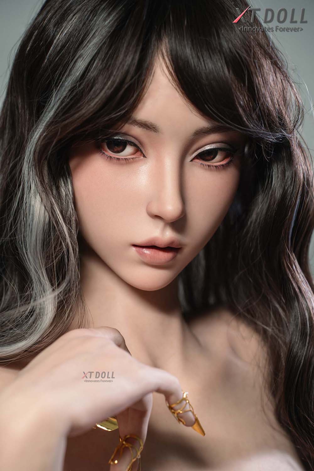 165cm E-Cup Silicone Sex Doll - Quivelle Busty F-Cup Silicone Doll for Men – Mature Elegant Woman Design