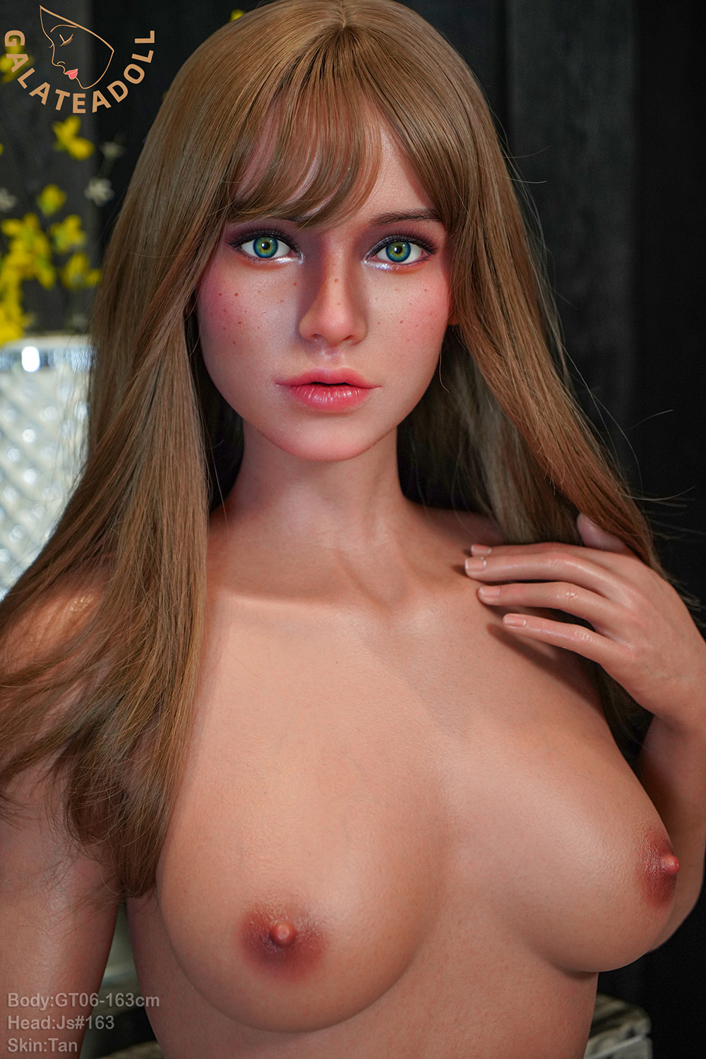163cm D-Cup Silicone Sex Doll - Vessira Large Bust Silicone Doll for Adults – D-Cup, Realistic Design