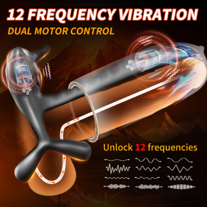 Semen Locking Vibration Ring-DollsLover Official Store