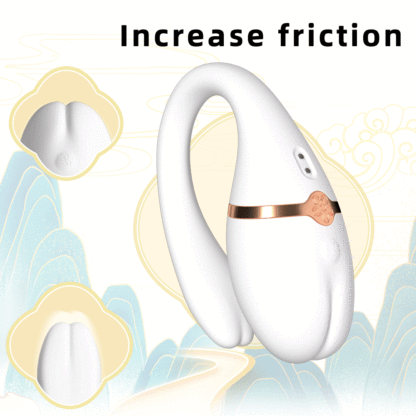 Flower Mandarin Duck Couple Resonant Massager-DollsLover Official Store