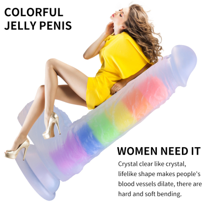 Jelly monochrome penis-DollsLover Official Store