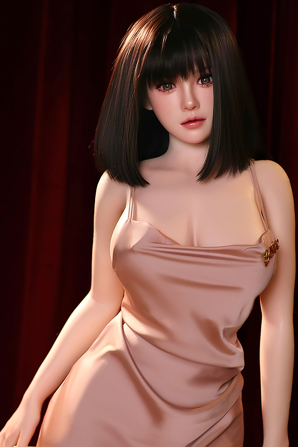 Miduo Cute Curvy Natural Sex Doll