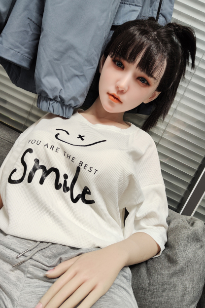 158cm D-Cup Silicone Head TPE Body Lifelike Sweet Black Hair Sex Doll - Talyndra for Sale | DollsLover Official Store | Qita Doll