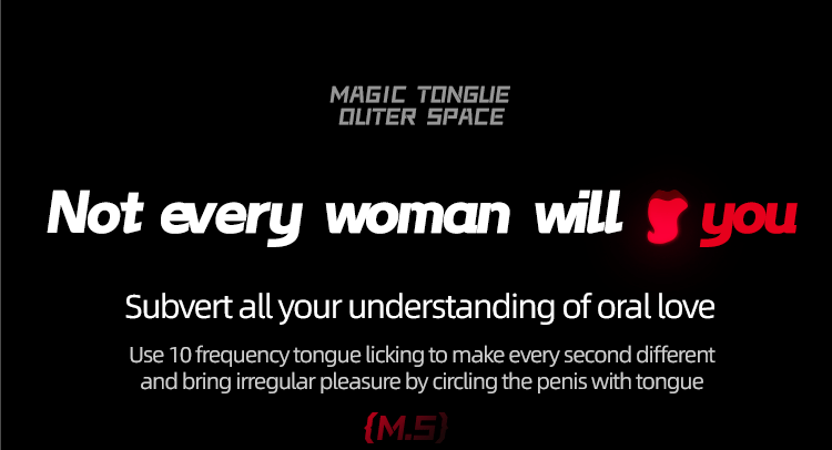 Space Magic Tongue Masturbator