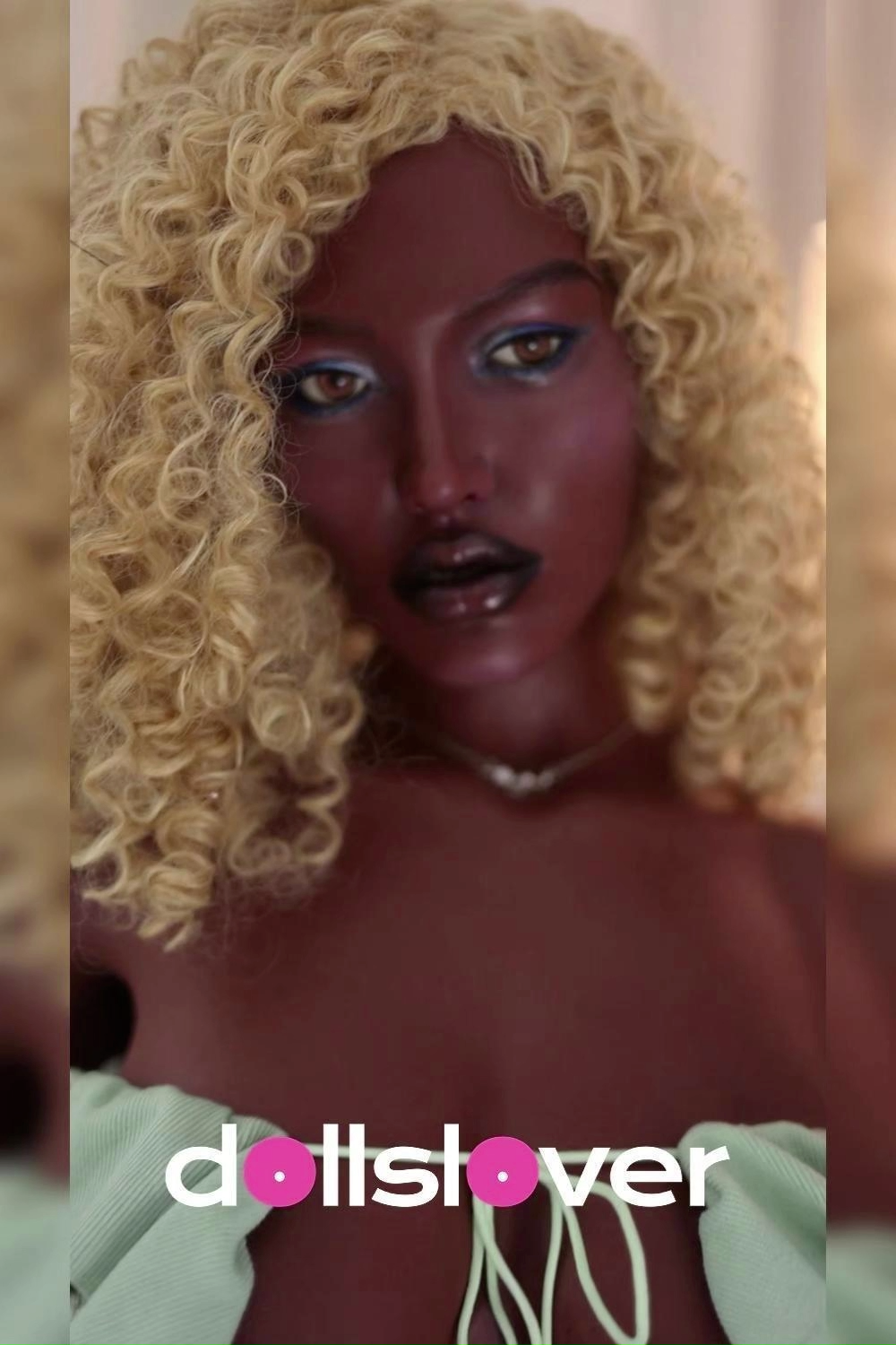 159cm B-Cup Silicone Sex Doll - Norevyn Premium Life Size Silicone Doll – Mature Dark Skin Beauty with Busty B-Cup Body