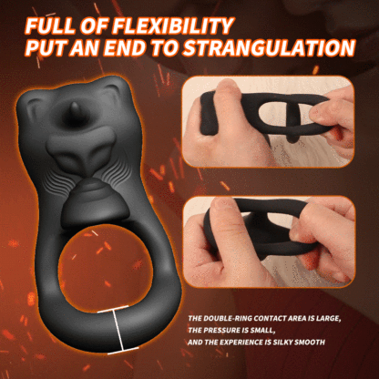 Semen Locking Vibration Ring-DollsLover Official Store