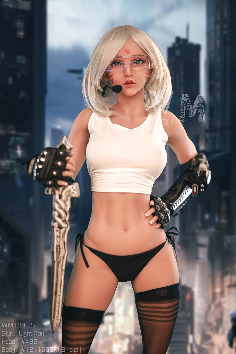 160cm/5.3ft C-Cup TPE Sex Doll - Elysande