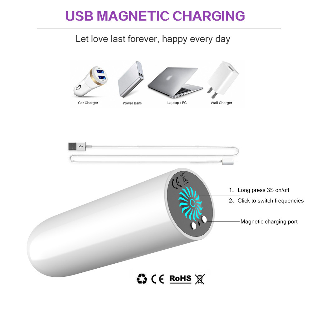 Yeain Round Head Magnetic Big Vibrator