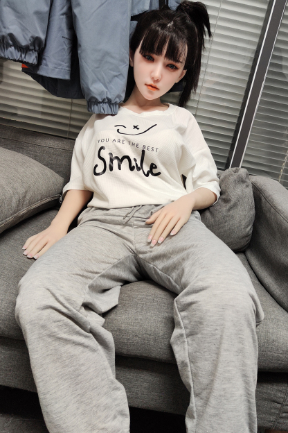 158cm D-Cup Silicone Head TPE Body Lifelike Sweet Black Hair Sex Doll - Talyndra for Sale | DollsLover Official Store | Qita Doll