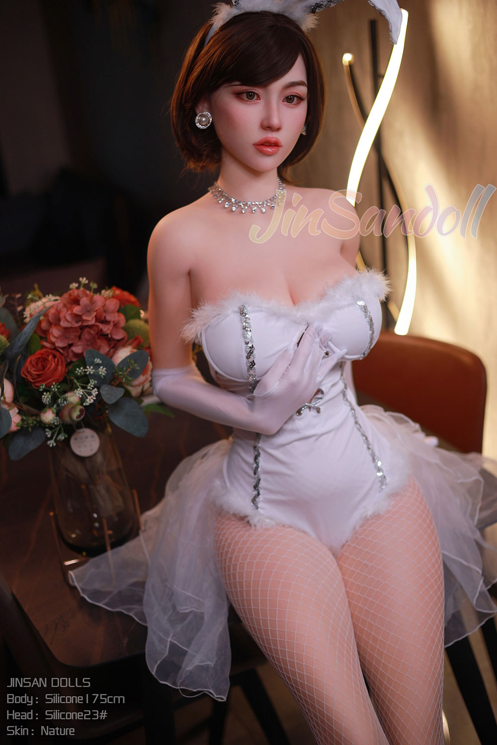 175cm/5.9ft D-Cup Silicone Sex Doll - Zuleika