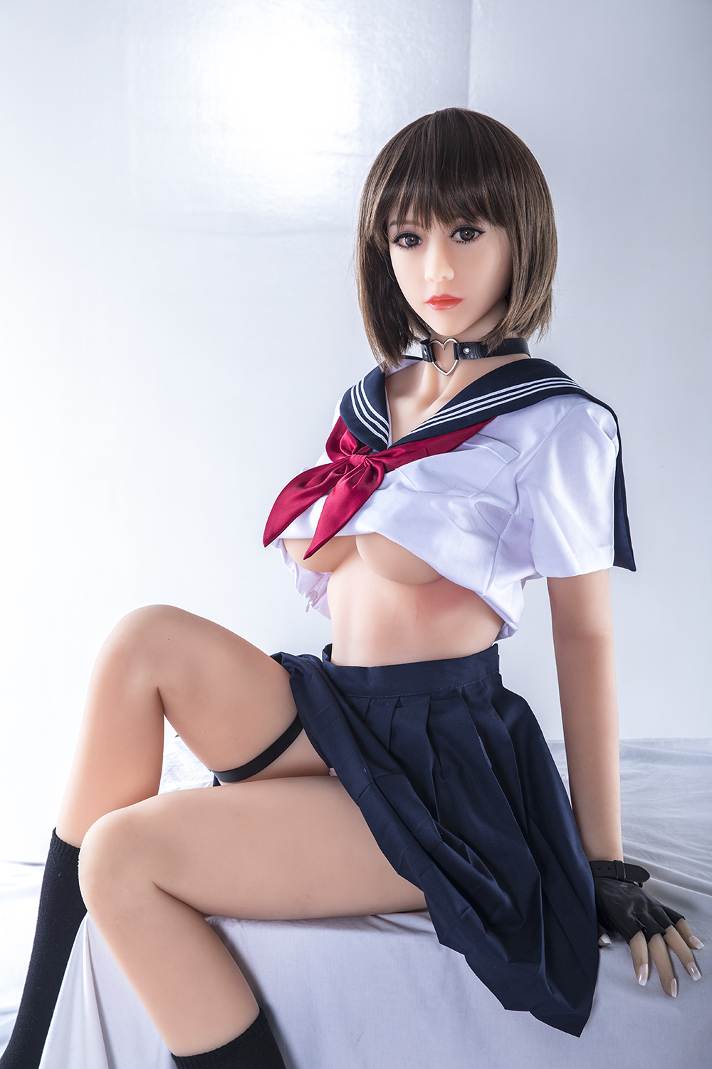 Fauna Youthful and energetic student uniform sex doll