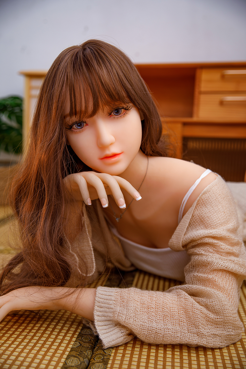 158cm Bust-71cm TPE Sex Doll - Aeloria (In Stock at US Warehouse) Skinny Goddess TPE Sex Doll, Delicate Curves & Perfect Shape