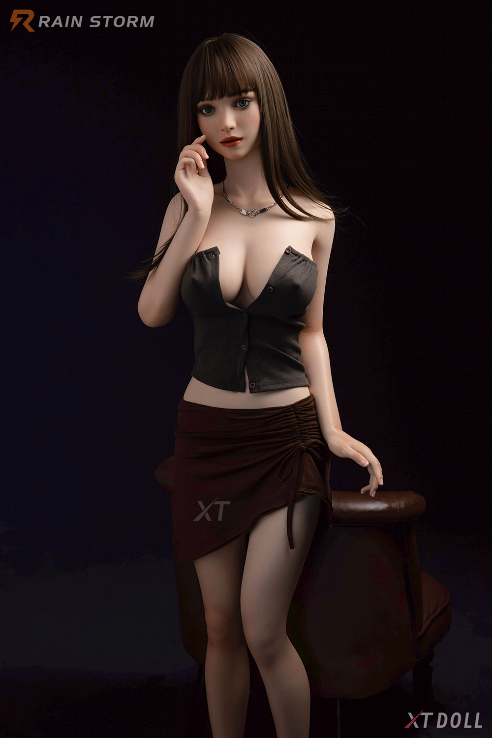 163cm F-Cup Silicone Sex Doll - Lioraelle Hyper-Realistic Silicone Sex Doll, Real Skin Texture 