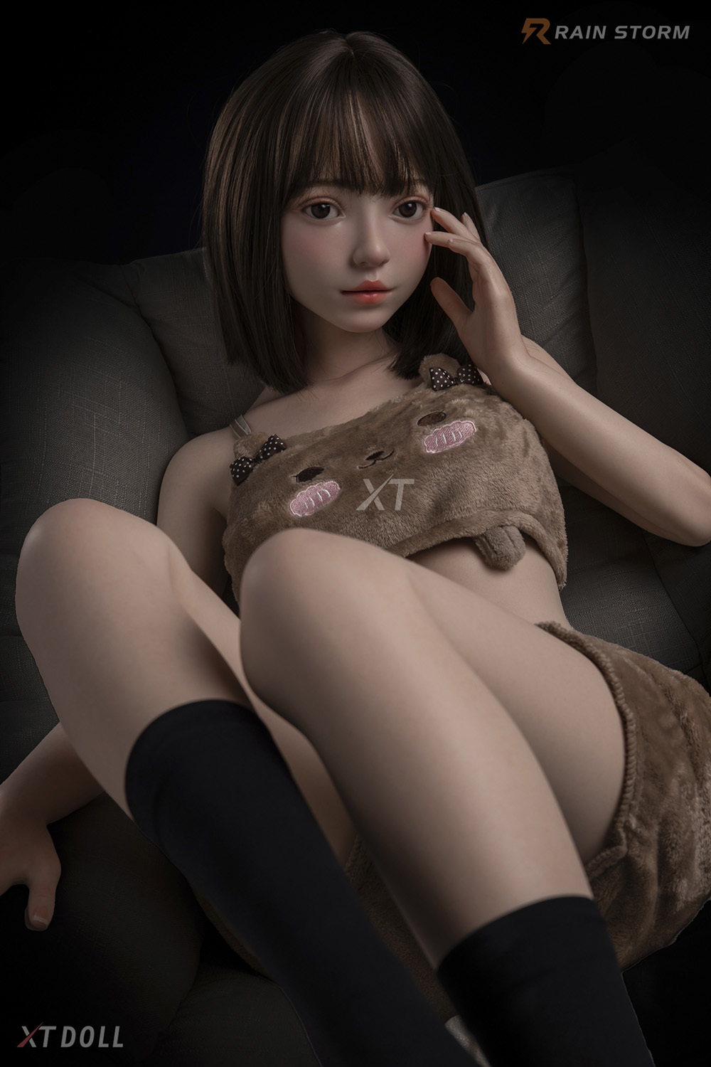 150cm C-Cup Silicone Sex Doll - Olenara Ultra-Soft Silicone Doll, Skin Texture Like the Real Thing