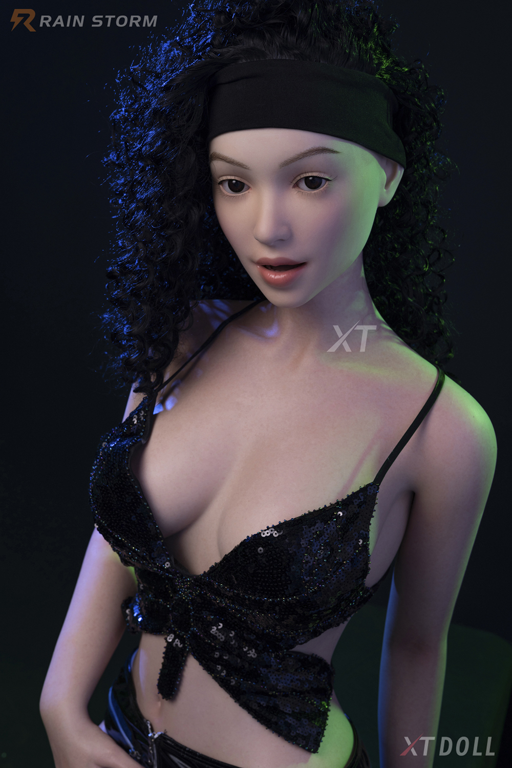 164cm C-Cup Silicone Sex Doll - Calessa Safe Material Silicone Doll, Ideal for Sensitive Skin