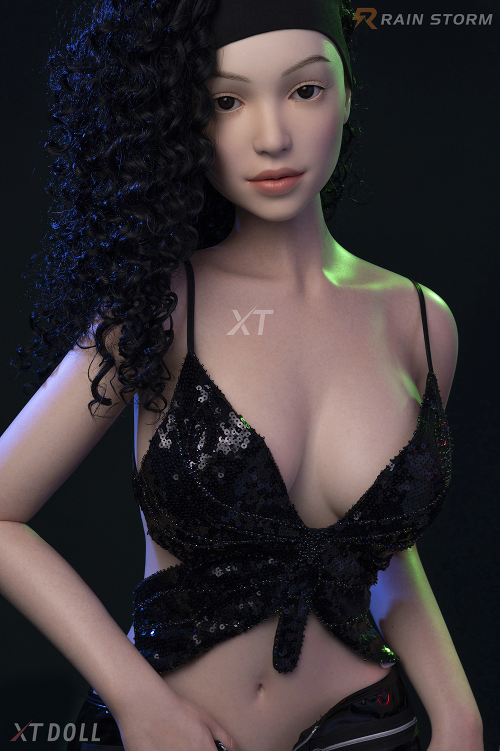 164cm C-Cup Silicone Sex Doll - Calessa Safe Material Silicone Doll, Ideal for Sensitive Skin