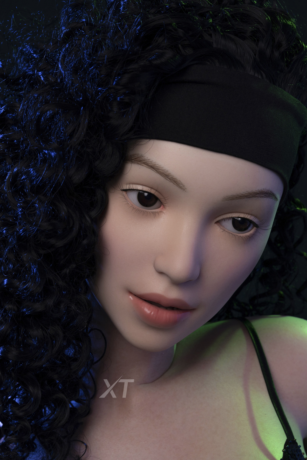 164cm C-Cup Silicone Sex Doll - Calessa Safe Material Silicone Doll, Ideal for Sensitive Skin