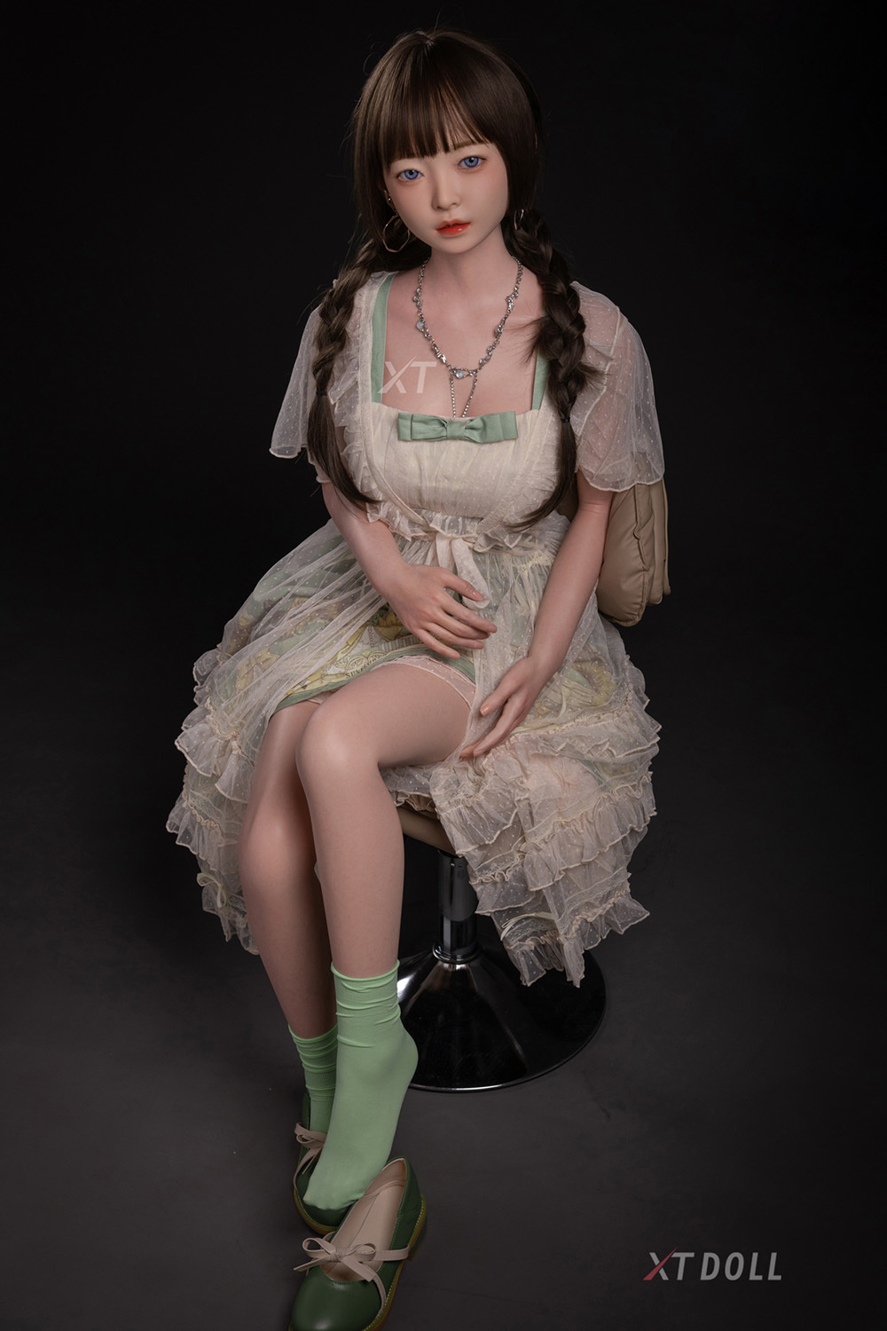 150cm C-Cup Silicone Sex Doll - Pyrrisa Medical-Grade Silicone Doll, Ultra-Delicate & Skin-Friendly Feel