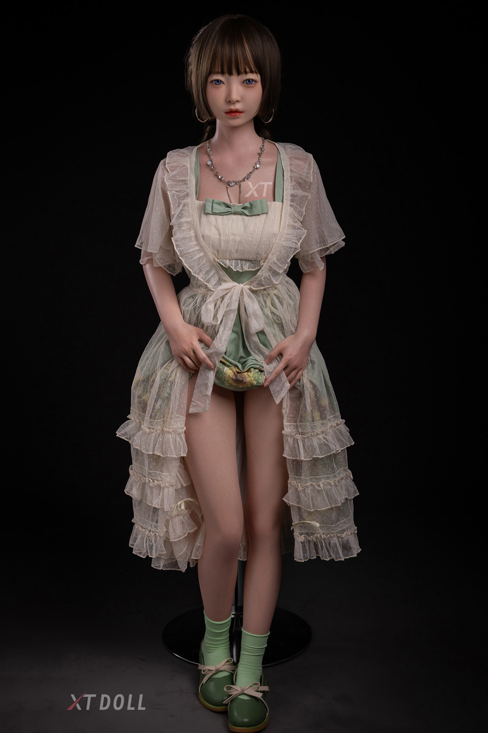 150cm C-Cup Silicone Sex Doll - Pyrrisa Medical-Grade Silicone Doll, Ultra-Delicate & Skin-Friendly Feel