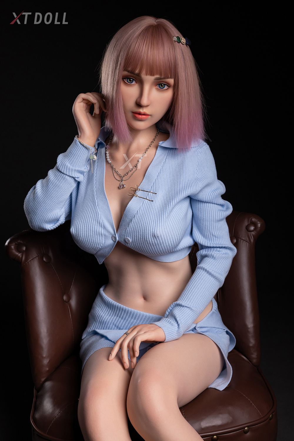 163cm F-Cup Silicone Sex Doll - Telysia Life-Size Silicone Sex Doll with Curvy Shape