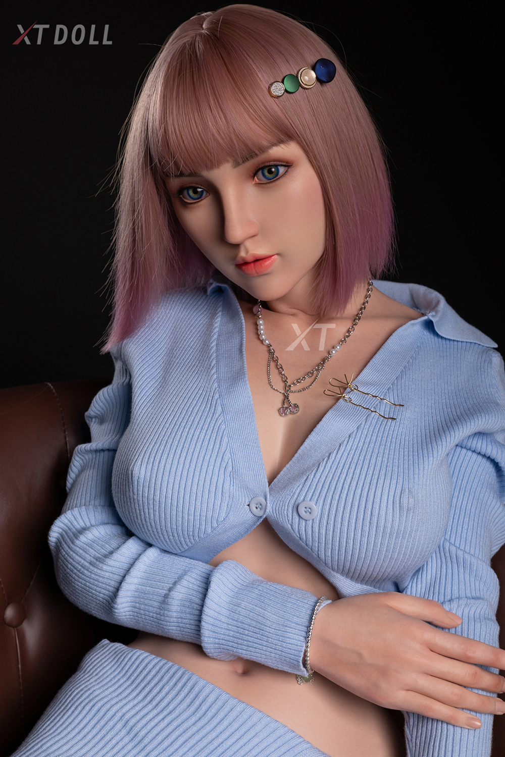 163cm F-Cup Silicone Sex Doll - Telysia Life-Size Silicone Sex Doll with Curvy Shape