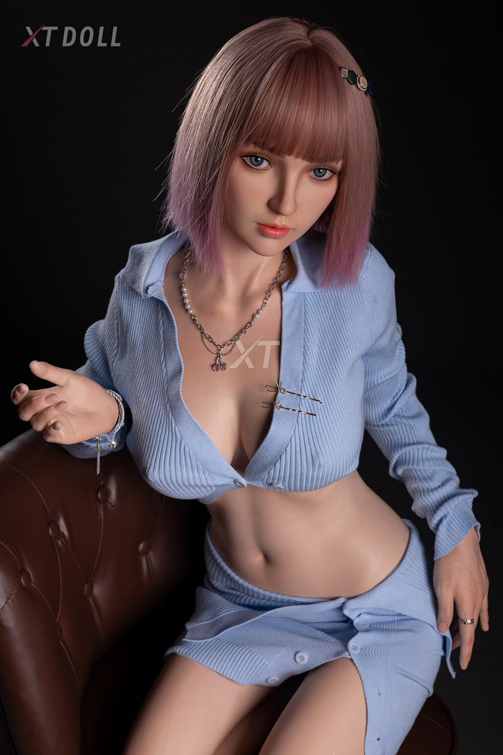 163cm F-Cup Silicone Sex Doll - Telysia Life-Size Silicone Sex Doll with Curvy Shape