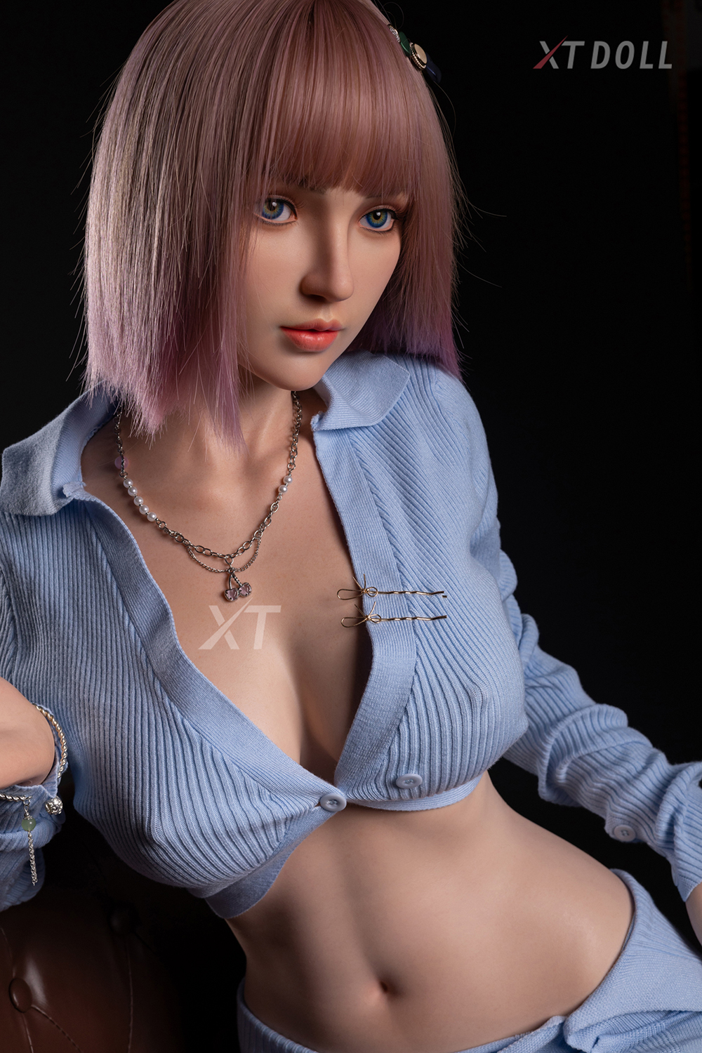 163cm F-Cup Silicone Sex Doll - Telysia Life-Size Silicone Sex Doll with Curvy Shape