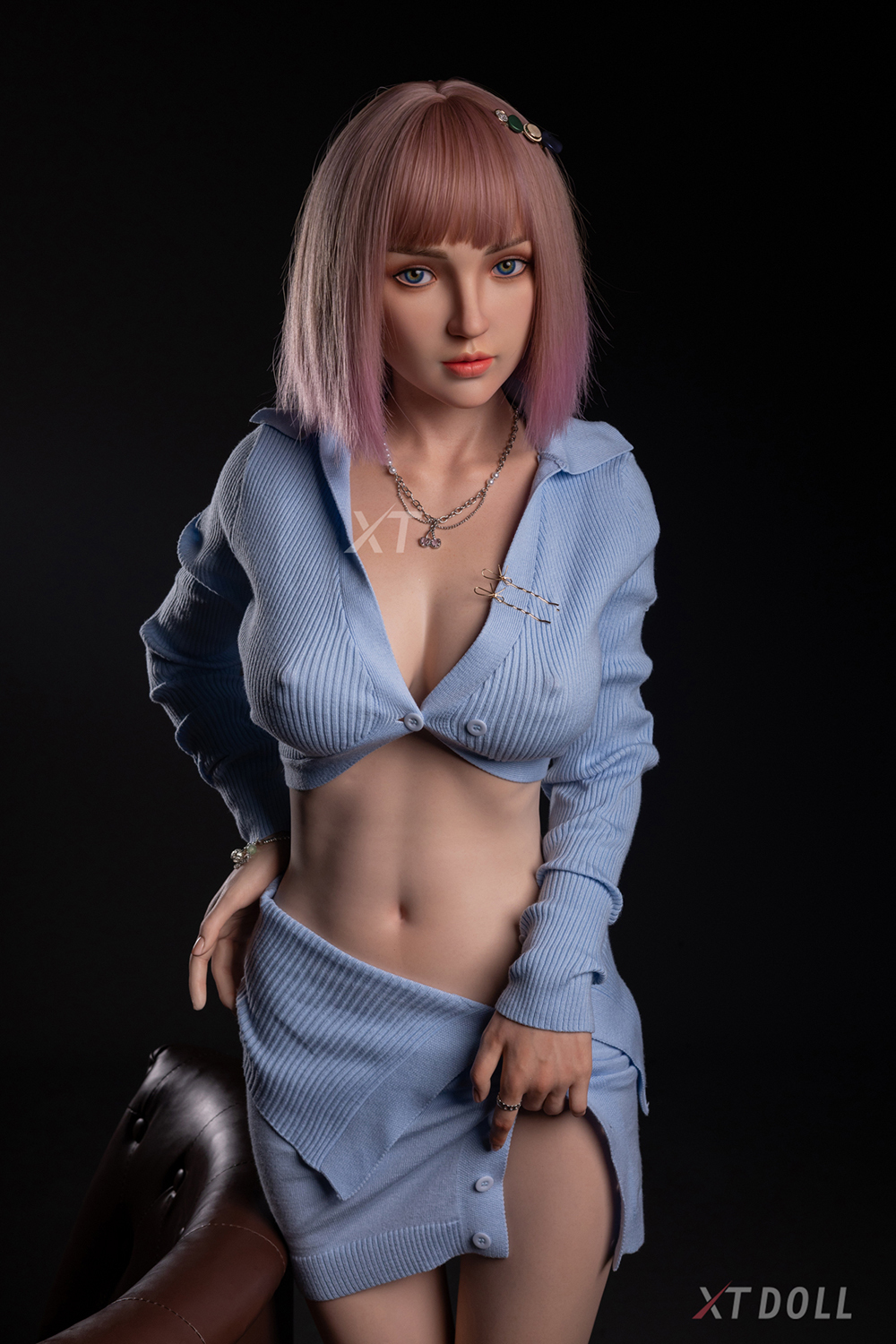 163cm F-Cup Silicone Sex Doll - Telysia Life-Size Silicone Sex Doll with Curvy Shape