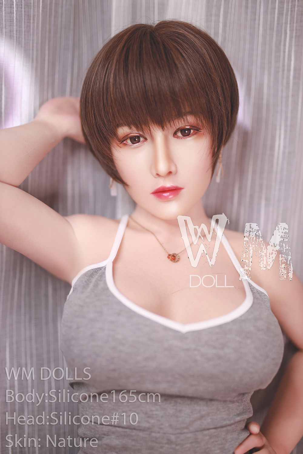 165cm/5ft5 E-Cup Silicone Head Sex Doll – Bridget