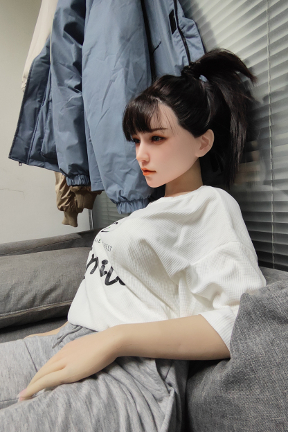 158cm D-Cup Silicone Head TPE Body Lifelike Sweet Black Hair Sex Doll - Talyndra for Sale | DollsLover Official Store | Qita Doll