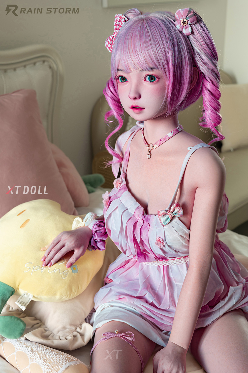 150cm C-Cup Silicone Sex Doll - Jessavine Silicone Realistic Doll with Fine Wrinkle & Pore Details