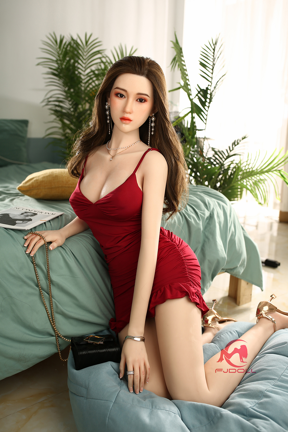 168cm E-Cup Silicone Sex Doll - Shadika | Full Curves, Lifelike Asian Beauty, Real Feel