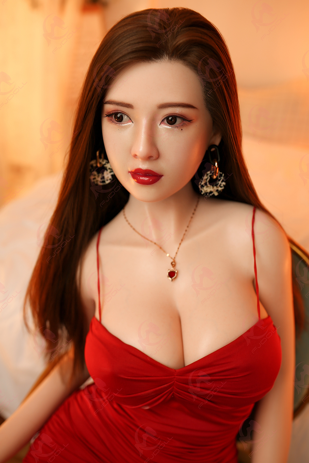 166cm D-Cup Silicone Sex Doll Noirelle – Elegant Curves, Realistic Touch, Lifelike Experience