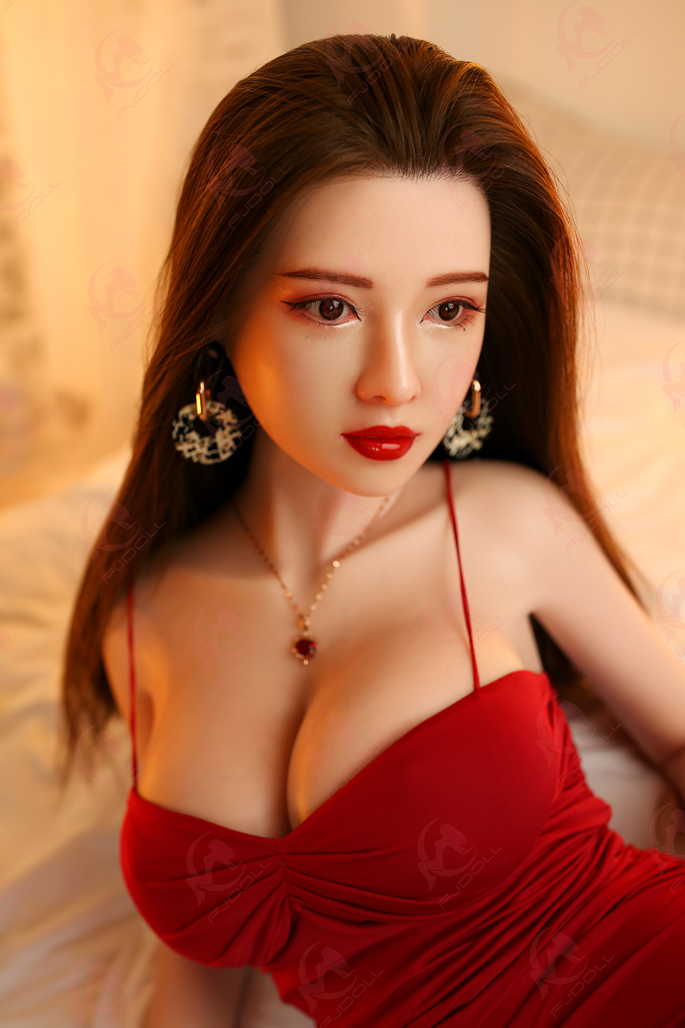 166cm D-Cup Silicone Sex Doll Noirelle – Elegant Curves, Realistic Touch, Lifelike Experience