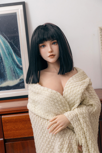 152cm B-Cup Silicone Life Size Sweet Black Hair Sex Doll - Vaedria for Sale | DollsLover Official Store | Qita Doll
