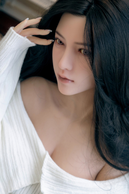 152cm B-Cup Silicone Luxury Elegant Black Hair Sex Doll - Lorienne for Sale | DollsLover Official Store | Qita Doll
