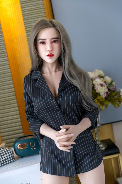 166cm C-Cup Silicone Lifelike Mature Silver Hair Sex Doll - Orvanna for Sale | DollsLover Official Store | Qita Doll