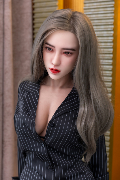 166cm C-Cup Silicone Lifelike Mature Silver Hair Sex Doll - Orvanna for Sale | DollsLover Official Store | Qita Doll