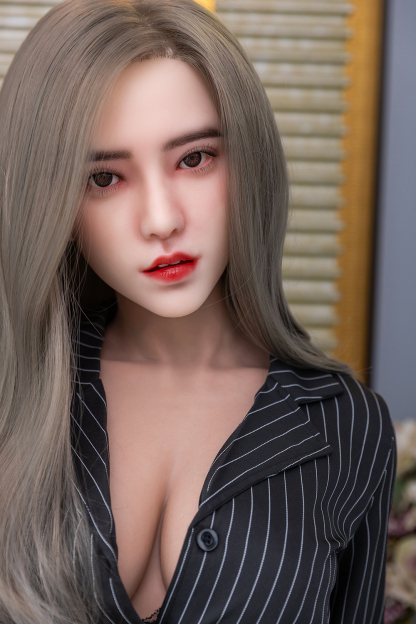 166cm C-Cup Silicone Lifelike Mature Silver Hair Sex Doll - Orvanna for Sale | DollsLover Official Store | Qita Doll