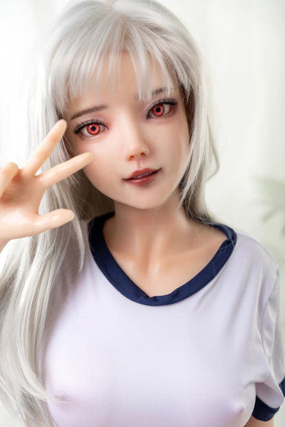 165cm D-Cup Silicone Life Size Anime Silver Hair Sex Doll - Bellindra for Sale | DollsLover Official Store | Qita Doll
