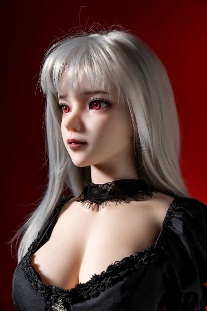 165cm D-Cup Silicone Life Size Anime Silver Hair Sex Doll - Bellindra for Sale | DollsLover Official Store | Qita Doll
