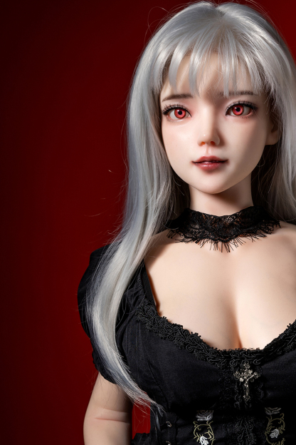 165cm D-Cup Silicone Life Size Anime Silver Hair Sex Doll - Bellindra for Sale | DollsLover Official Store | Qita Doll
