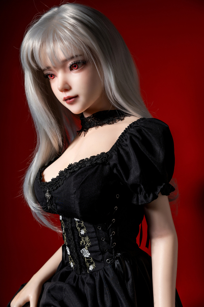165cm D-Cup Silicone Life Size Anime Silver Hair Sex Doll - Bellindra for Sale | DollsLover Official Store | Qita Doll
